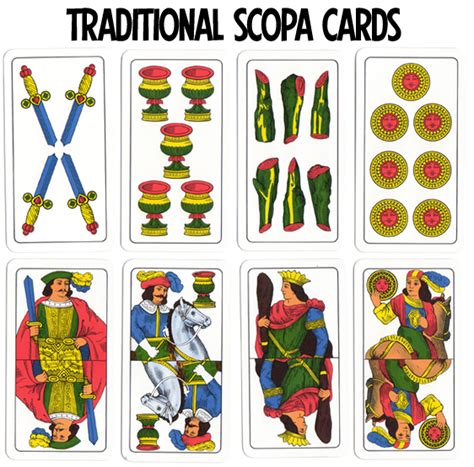 italian scopa playing cards